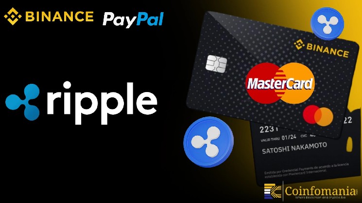 ماسٹر کارڈ Binance، PayPal اور Ripple کے ساتھ Blockchain کو پھیلاتا ہے۔